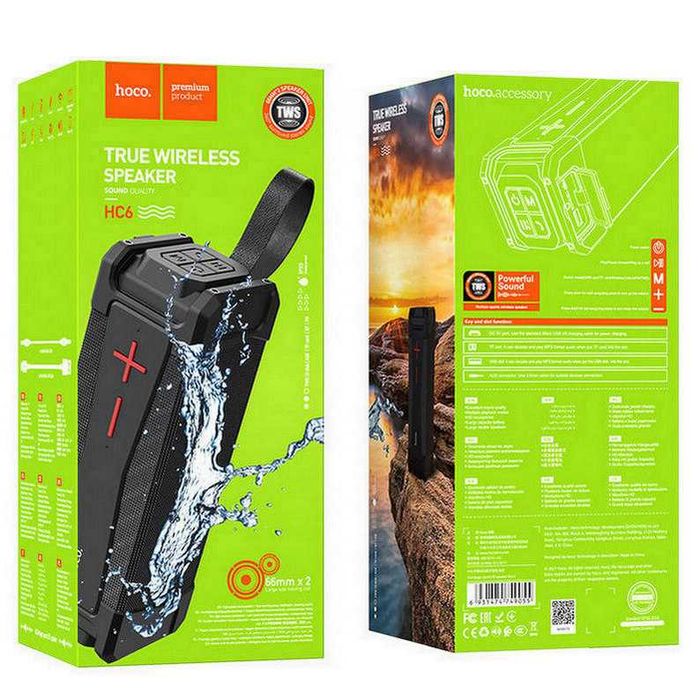 Мощная беспроводная колонка Hoco Magic sports HC6 (20W, IPX5, 4000mAh)
