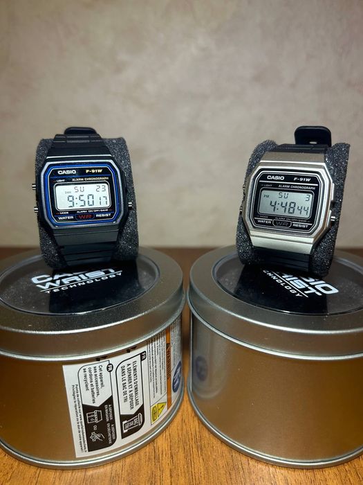 Годинник casio timeless f-91wm оригінал