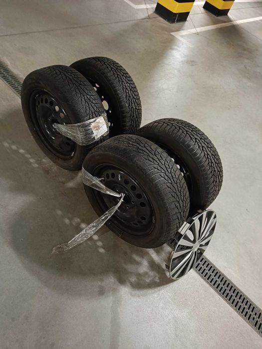 Koła na sprzedaż - Felga 16", Opony zimowe