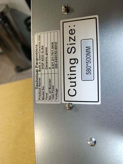 Варочная газовая+индукционная плита на запчасти