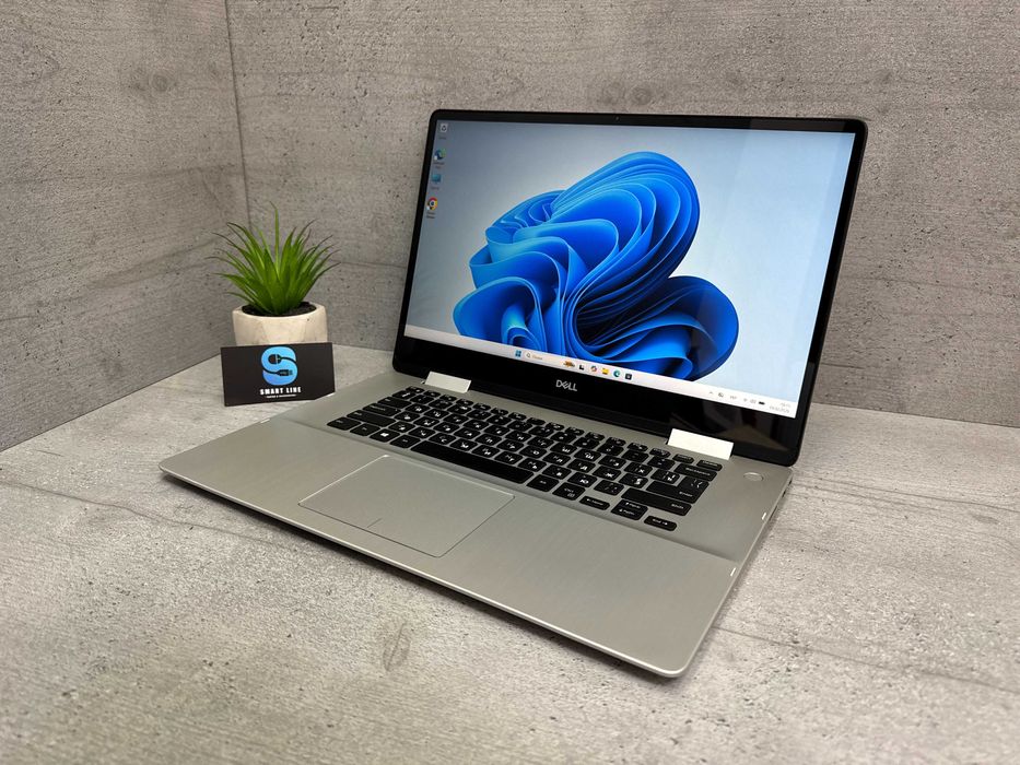 8gb ddr4/i5-8265U/256gb ssd/Стильний ноутбук Dell Inspiron 7586