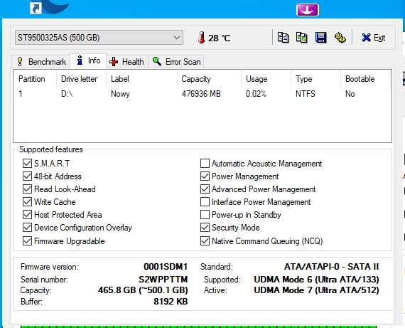 Dysk HDD Seagate 2,5" 500GB Momentus 5400.6 [047]