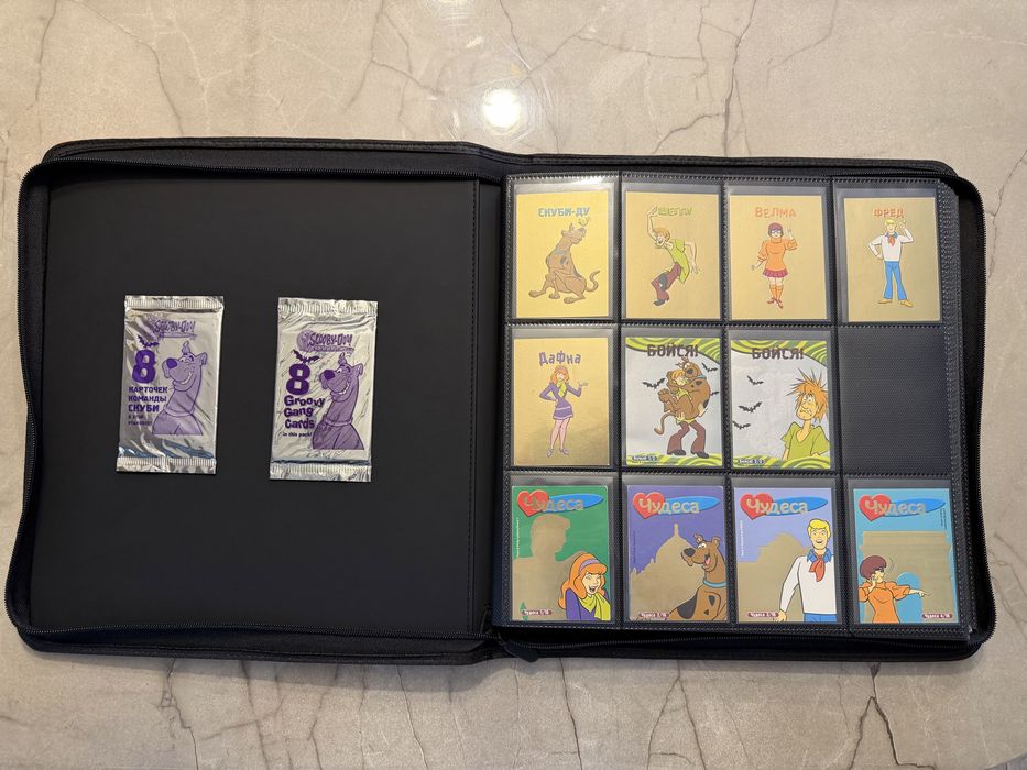 Полные коллекции карточек Человек Паук,Скуби Ду,Джеки,Бэтмен,Черепашки