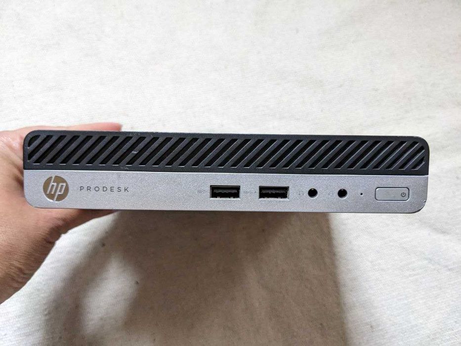 Неттоп HP ProDesk 400 G3 Mini Core i5-7500T 2.7GHz 8GB 256GB SSD Windows 10 Pro мини-компьютер минипк