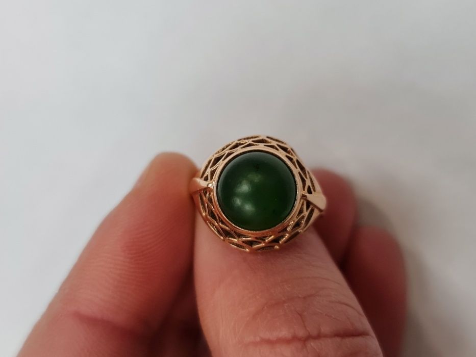 II poł. XX wieku! Złoty pierścionek/ Radzieckie 583/ 4.35 gram/ R14.5