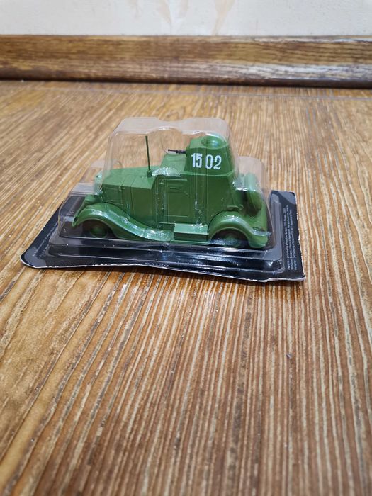 Машинка бронемобиль БА-20 DeAgostini