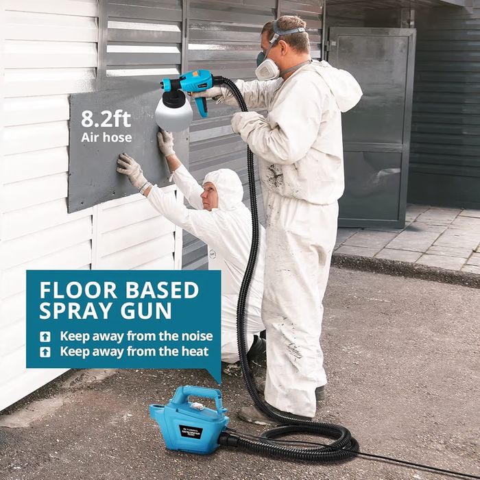 Pulverizador de tinta Tilswall, Pistola de pintura elétrica de 800W HV