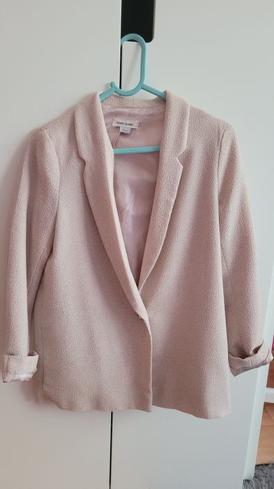 Sukienka w paski plus zakiet zlotu reserved 128