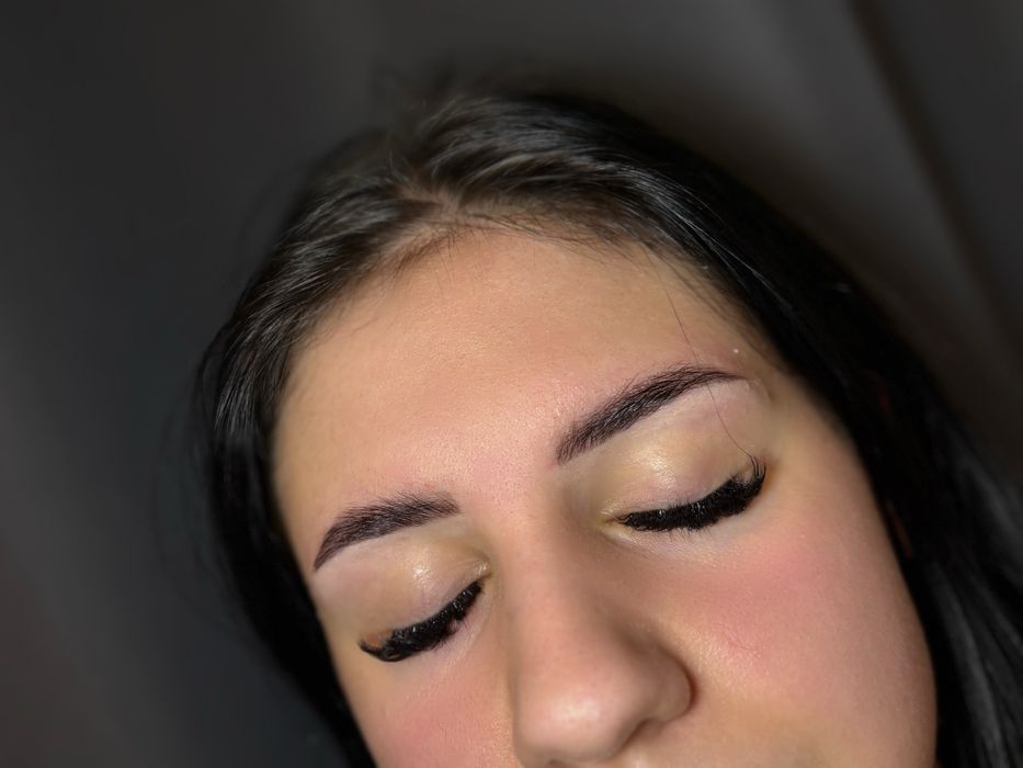 Laminacja brwi geometria brwi henna/farbka regulacja