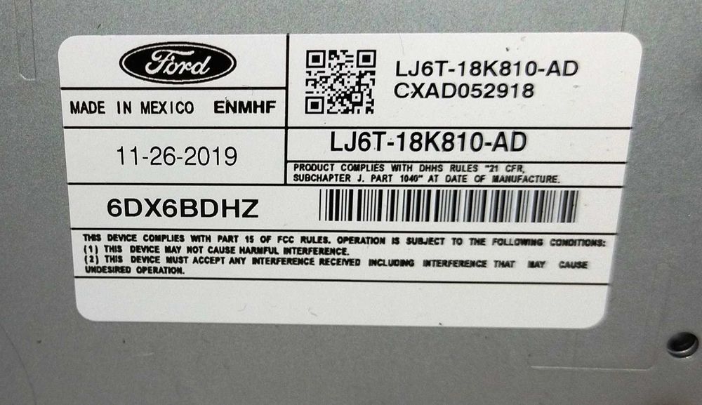 Мультимедіа монітор навігація дисплей Ford Escape MK4Форд Ескейп 2020-