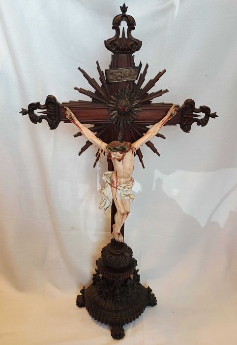 Crucifixo Mesa Barroco