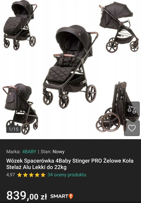 Wózek spacerowy stan idealny