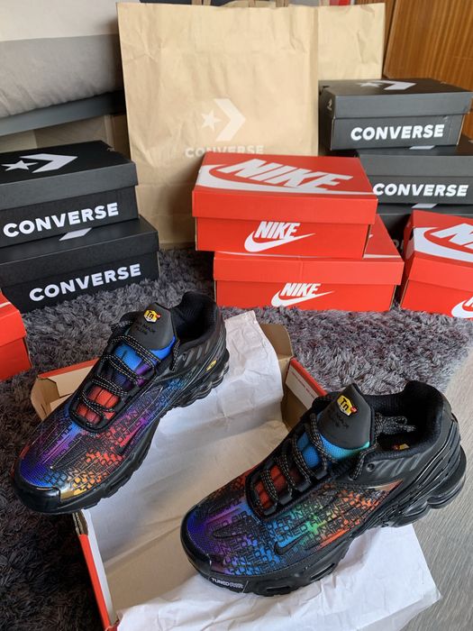 Nike Air Max Plus 3 (TN3) PREMIUM “Rainbow Gradient” — NOVAS EM CAIXA (Tam 40) ORIGINAIS