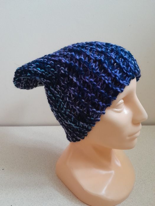 Czapka beanie granatowa