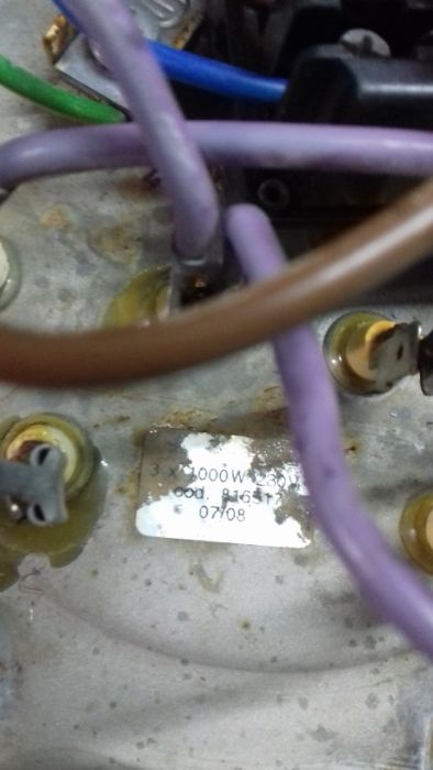 Resistencia 3000W para cilindro