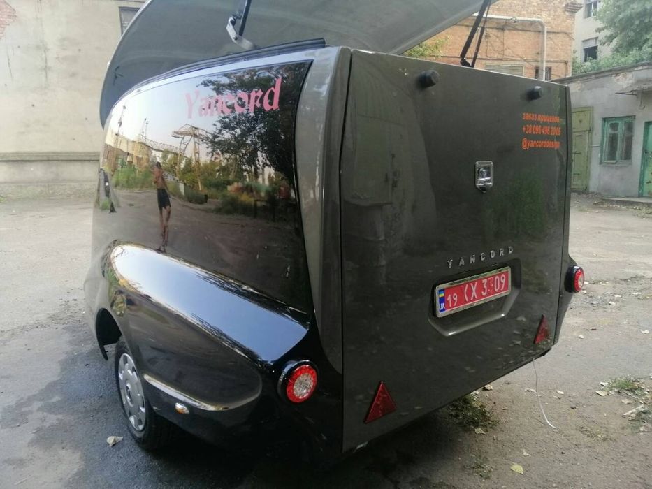 Прицеп фургон мотовоз, автодом, байковоз