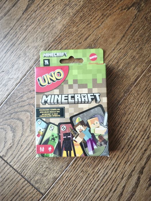 Karty do gry UNO MINECRAFT nowe!!!