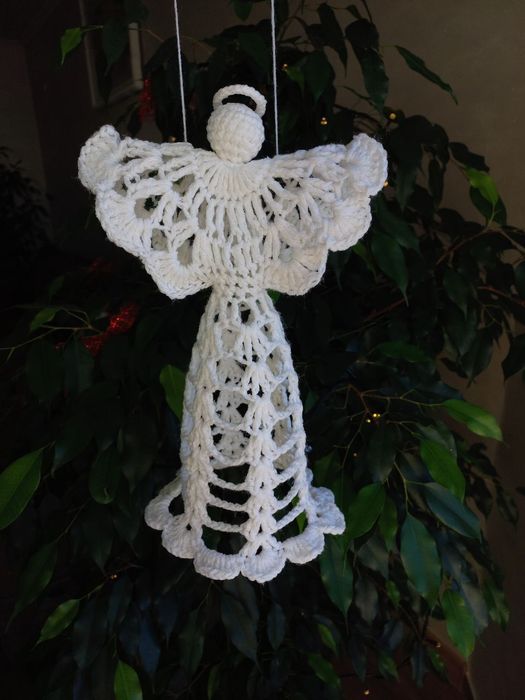 Ангели ручної роботи (в'язанні гачком)
