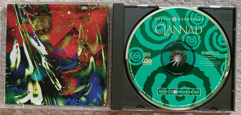 Clannad cd Themes stan bdb printed in usa