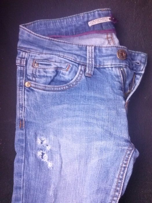 6 calças stradivarius e bershka, 12 euros