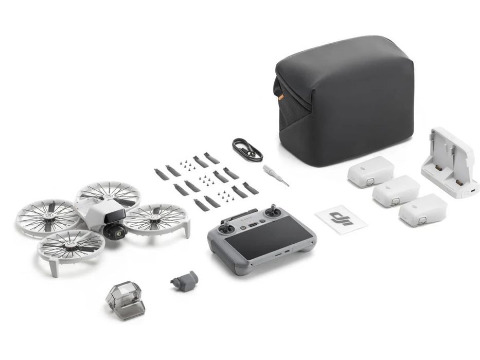 Drone DJI FLIP FLY Combo 4K (Novo) dentro da caixa