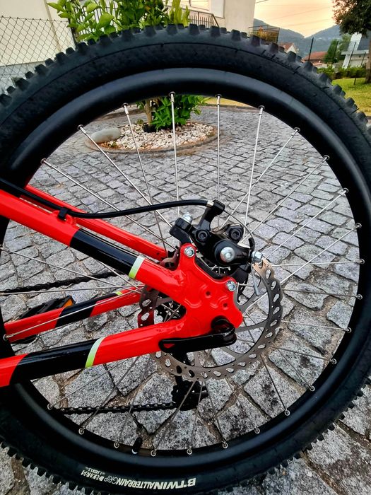Bicicleta, bike rockrider Explorer 900 ST, Btt roda 24" ideal para crianças de 8 a 12 anos.