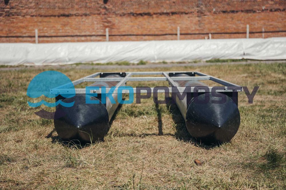 OD RĘKI - Pomost pływający, platforma pływająca 3x1,5m - 4,5mkw
