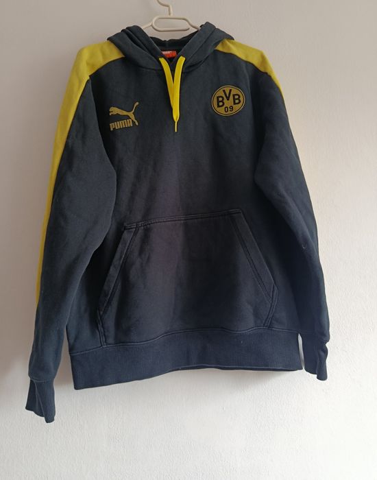Bluza męska z kapturem puma 38 M Borussia Dortmund klubowa
