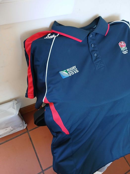 Camisola oficial de Rugby Inglesa.