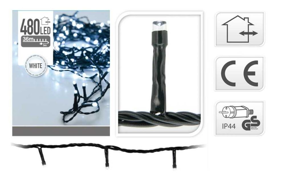 Łańcuch Świetlny Gałąź 1512 lampek LED timer