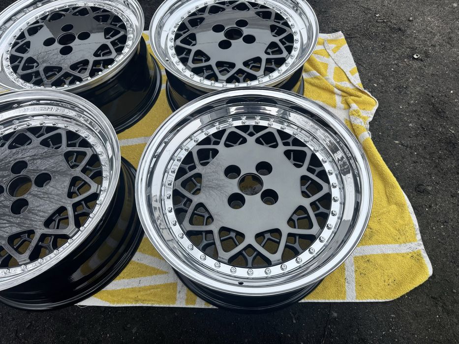 Custom 17" OZ 8/9" 4x100 skręcane 3tlg,bbs,oz + opony