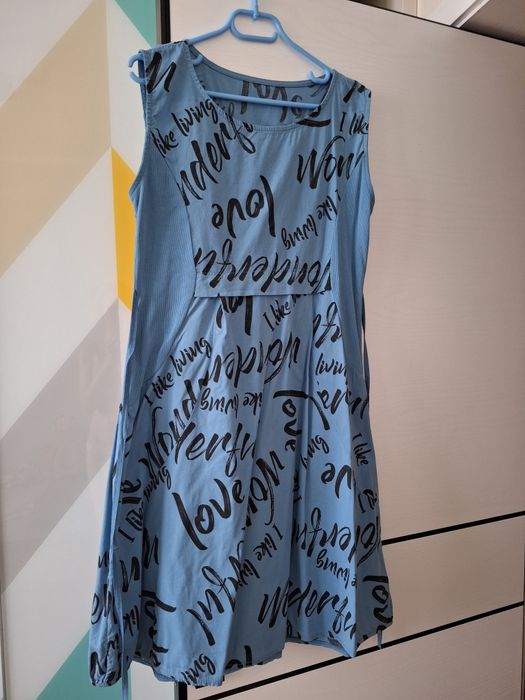 Сарафан вязаный, майка и платье