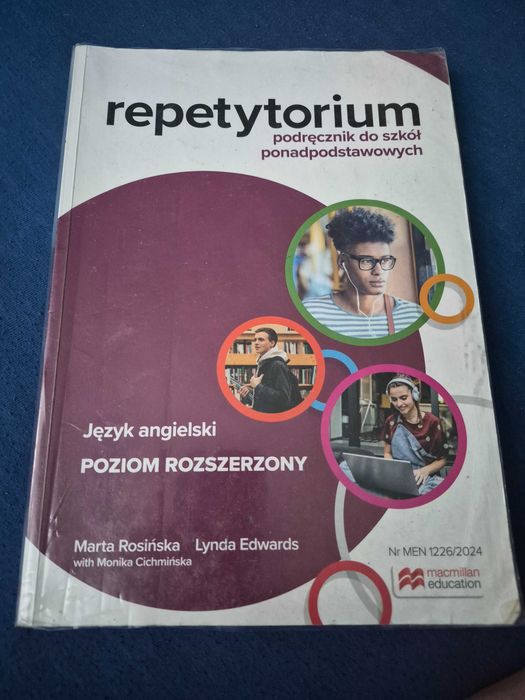 Repetytorium język angielski poziom rozszerzony