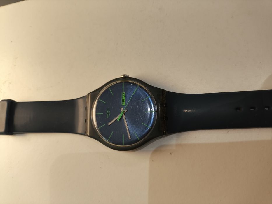 Swatch Azul e verde