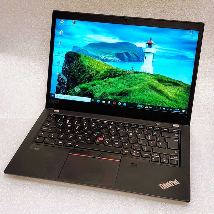 Lenovo T14 Core i7 Ram 16 GB SSD 256 Full HD IPS Dotyk Win 10 BDB