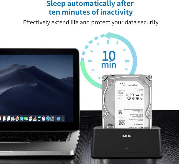 SSK stacja dokująca do dysków twardych SATA - nowa