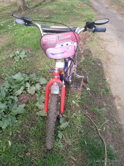 Велосипед двоколісний для хлопчика