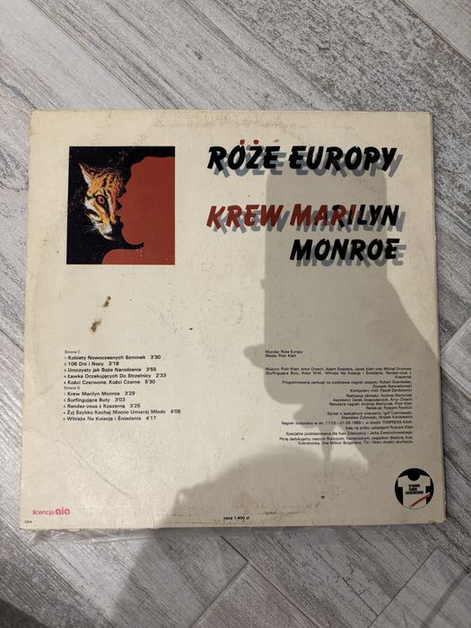 Płyta winylowa winyl róże europy - Krew Marilyn Monroe
