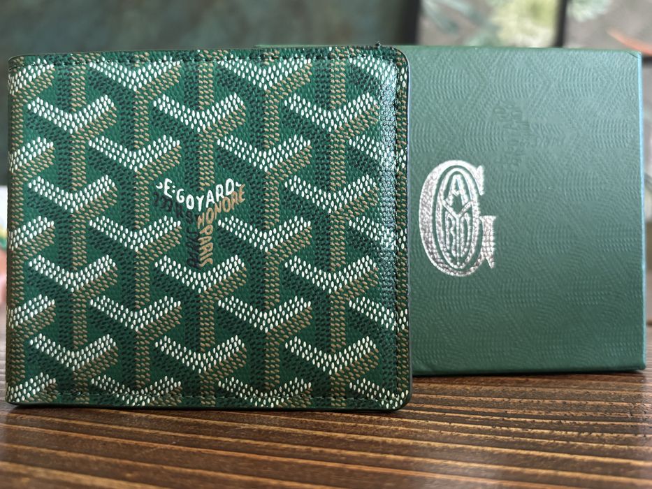 Carteira Goyard verde