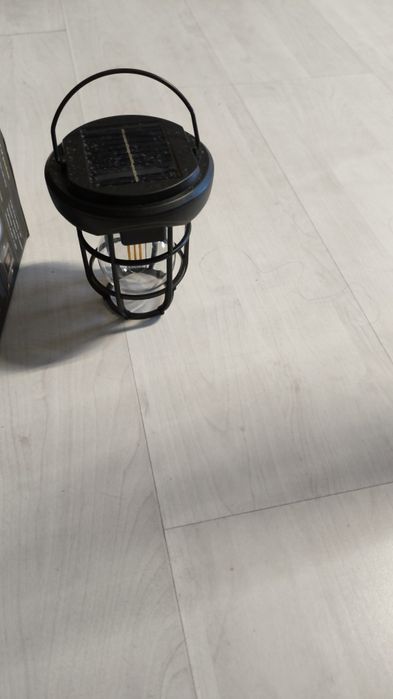 Dwie lampki solarne zewnetrzne nowe kamper kemping przenośne