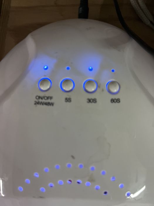 Maquina para  secar unhas de gel