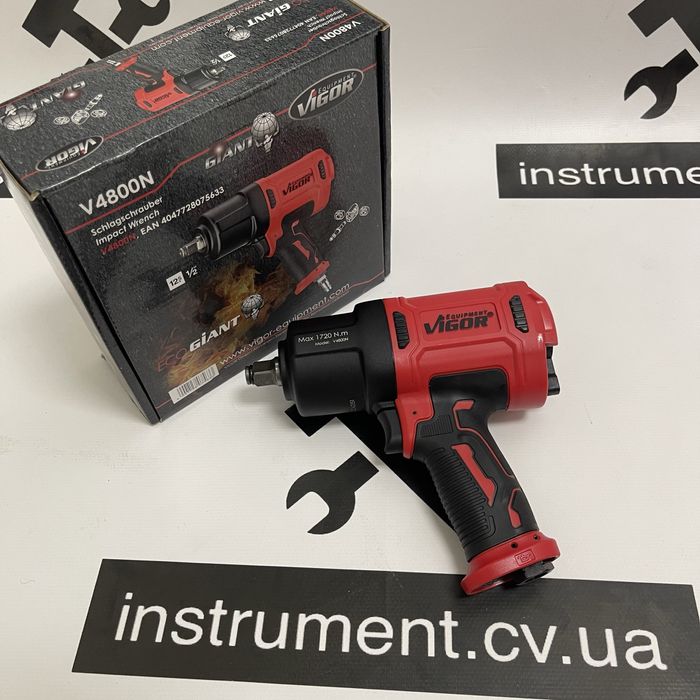 Професійний Пневматичний ударний гайковерт 1/2 1200Nm Vigor Germany