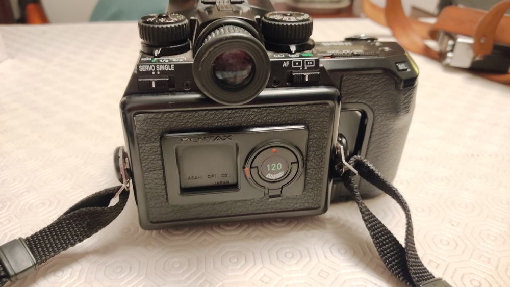 Pentax 645N Câmara analógica Médio Formato com lente 75mm 2.8 Af