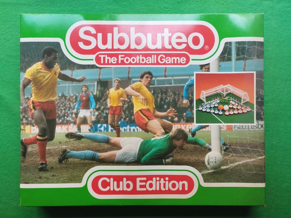 Subbuteo Clube Edition equipas balizas campo bolas bandeirolas
