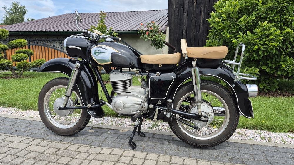 Motocykl, PRL Mz es 250/1, jaskółka