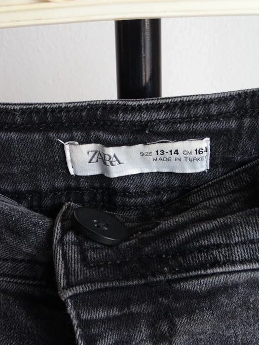 Calças de ganga pretas Zara criança