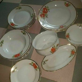 Кухонный сервиз фарфоровый 60-70гг.