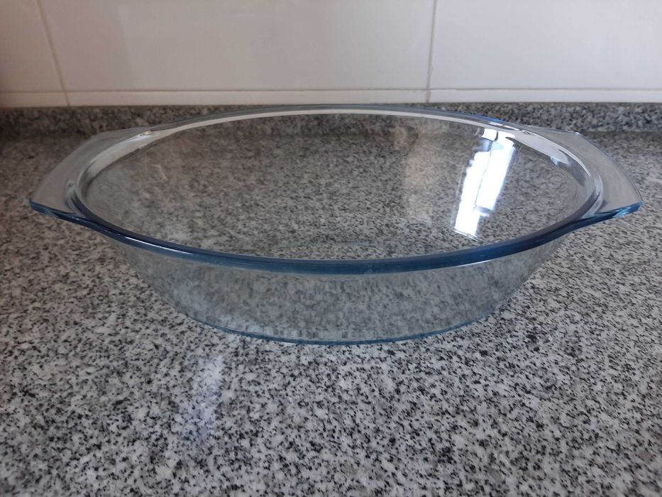 Assadeira Marinex Vidro Oval Forno
