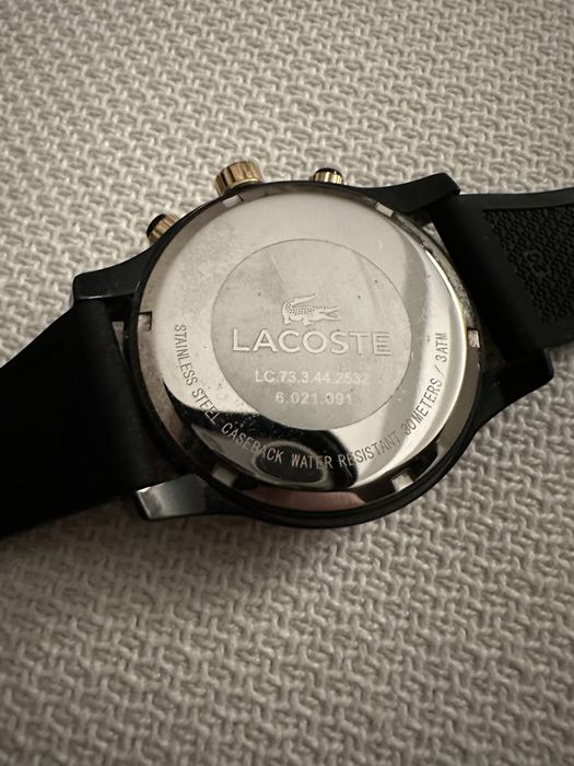 Relogio Lacoste preto