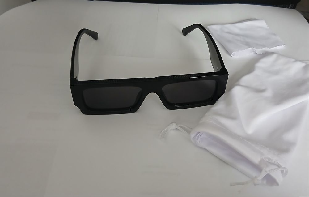 Okulary w stylu off white nowe unisex